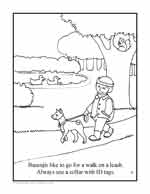 Basenji Coloring Book Page