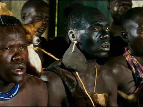 Screen from The  African Queen