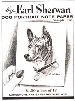 1965 Notecard Advertisement